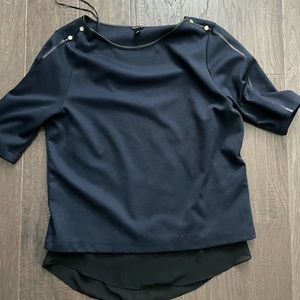Ann Taylor double layer top